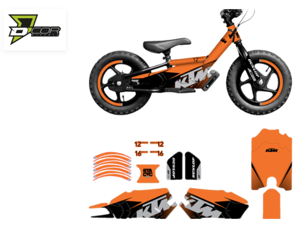 D'COR VISUALS GRAPHIC KIT STACYC KTM